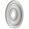 Ekena Millwork Cole PVC Medallion (Canopies up to 4 1/2"), 16"OD x 3 1/2"ID x 1"P, Universal Metallic Pearl Mist CMP16COEPE - alternate 2